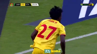 Matpiotr - Dawa Hotessa, Kamerun - Etiopia 0:1
#golgif #mecz #pna2022