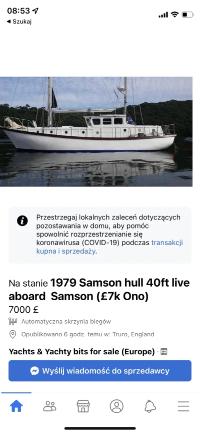 suqmadiq2ama - 1979 Samson Motor sailor live aboard · Driven NaN kilometres

My boat ...