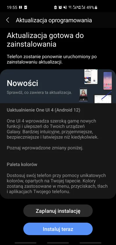 Chris_Karczynski - #samsung #s10 Jest już #android 12 i OneUI 4.0 ( ͡° ͜ʖ ͡°)