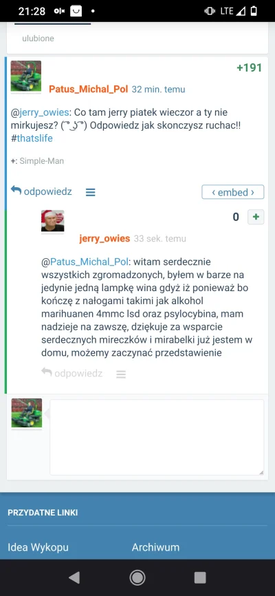 PatusMichalPol - @s---k: Mamy prawie ten sam secik miras firefox,telefon na roocie i ...