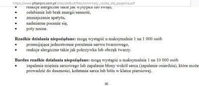 Ozzii23 - @trzezwy11: ktoś kto myśli racjonalnie, patrzy na ulotke pfizera, a tam
