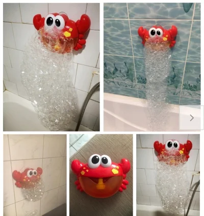 OKSZARUM - @WiktorekS: Może bańkowy krab? Daje dzieciom mega ubaw w kąpieli. Chociaż ...