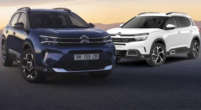 francuskie - Citroen C5 Aircross po FL i przed. Auto ma bardzo komfortowe zawieszenie...