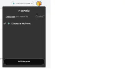 wscieklybyk - Czemu w metamasku nie mam innych sieci do wyboru? :D #metamask #kryptow...