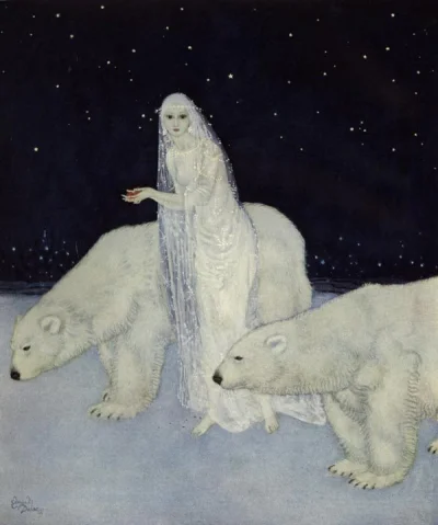 Borealny - Dreamer of Dreams by the Queen of Romania,
Edmund Dulac (1882–1953)
#malar...