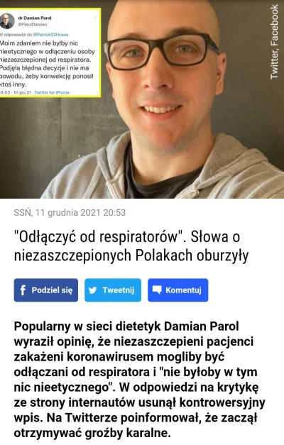 marv0oo - > że powinno mordować się ludzi niezgodnych z jego przekonaniami.
@Lutekcj...