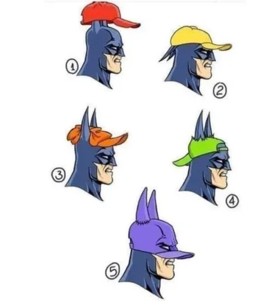 kalantin - Jak Batman powinien nosić czapkę?
#heheszki #humorobrazkowy
