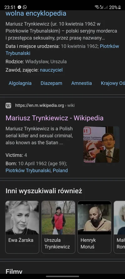 chiltepin - Co to za #heheszki
Ziobro na stronie w Wikipedii o Trynkiewiczu xD