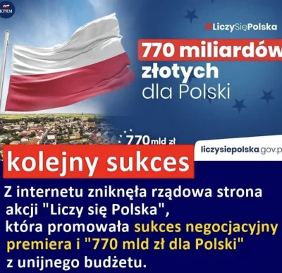 jaroty - Ale jak to? Nje będzie dla PYLZKI? (╥﹏╥) 

770 miliardów złotych dla PYLZKIC...