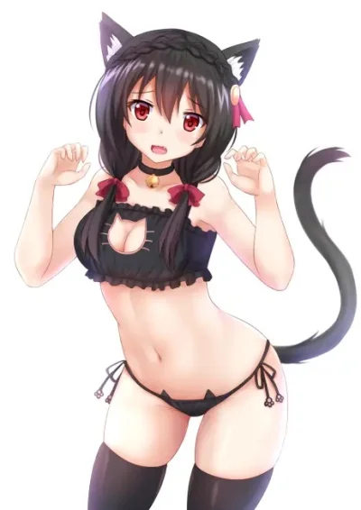G.....a - #catgirl #anime #ladnadziewczyna #ladnabrunetka