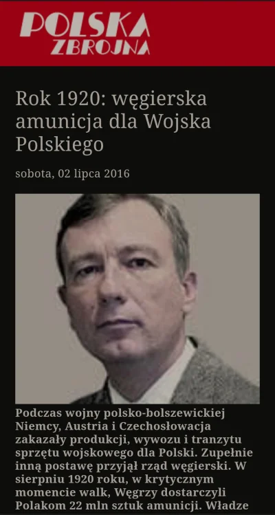 m.....a - Jak nas Rosja Radziecka napadła w 1919-1920, to też Niemcy zablokowali nam ...