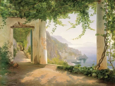 Lifelike - Amalfi dai Cappuccini; Carl Frederic Aagaard
1893 r.
#artevaria
#sztuka...