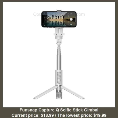 n____S - Funsnap Capture Q Selfie Stick Gimbal
Cena: $18.99 (najniższa w historii: $...