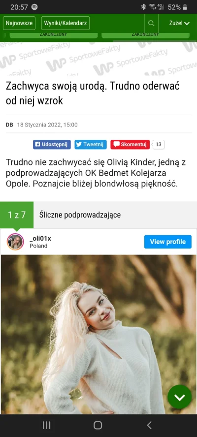 grzesiu_id - Co to za spermiarz w redakcji Sportowych Faktów xDD
gosc wielbi laske j...