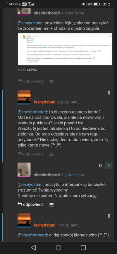 lesnydzban - Halo multikonto użytkowniczki @destruction znalezione. Kobieto nie wiem ...