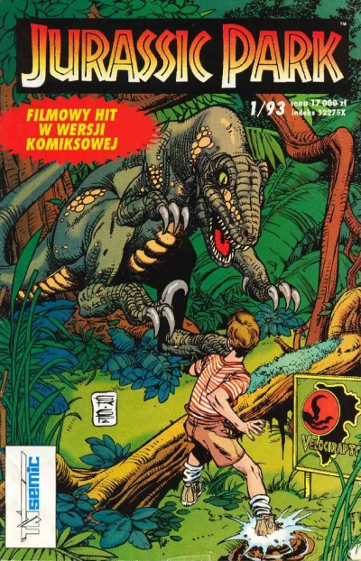 kidi1 - #starydobrykomiks
Jurassic Park 1/93