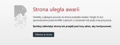 bergi12 - Wie ktoś co może być przyczyną? Przeglądarka #opera 
Nie wina rozszerzeń b...