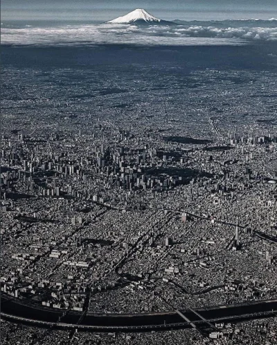 czlowiekzlisciemnaglowie - Widok na Tokio z 92 piętra wieżowca z tak zwanej "drugiej ...