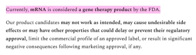 covidduck - Tak, technologia mRNA jest uznawana w USA i EU jako terapia genowa.

Ko...