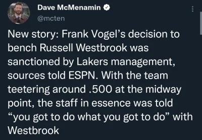 piotr-zbies - Vogel dostał zielone światło od zarządu Lakers na wprowadzenie własnych...