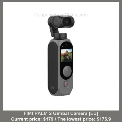n____S - FIMI PALM 2 Gimbal Camera [EU]
Cena: $179.00 (najniższa w historii: $175.90...
