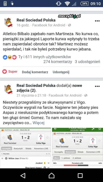 urojony_uzurpator - @smialson: Największa beka i tak z polskich „kibiców” sociedad XD
