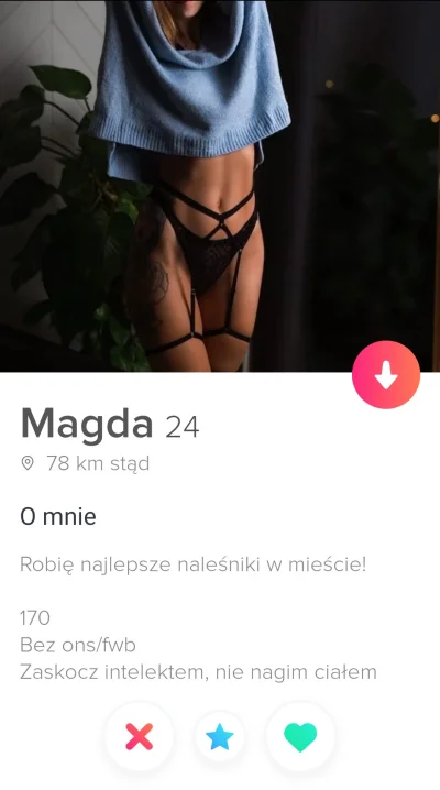 rolnik_wykopowy - Tylko intelekt się liczy, a nie ciało ( ͡° ͜ʖ ͡°)
#tinder #logikar...