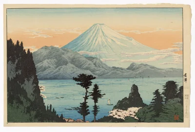 Lifelike - Fuji from Kurasawa
drzeworyt, 1929-32, 26,04 x 38,74 cm
#artevaria
#szt...