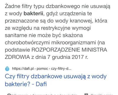 Camel665 - @Issac: Masz racje, okazuje się tez ze w teorii w wodzie z kranu nie powin...