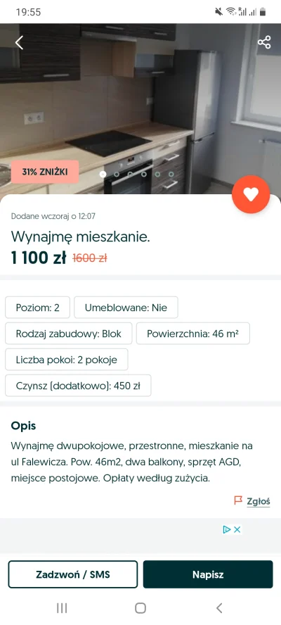 NamietnyDzwigowy - Nówka mieszkanie do wynajęcia. Powisiało ogłoszenie 2 tygodnie i o...