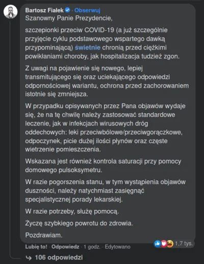 r.....e - "lekasz" poleca wietrzenie i paracetamol pokoju zamiast antikoagulantow czy...