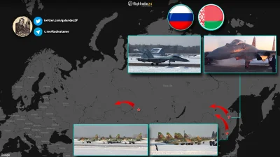 delvian - Rosjanie dokonują relokacji lotnictwa(Su-25 i Su-35) z dalekiego wschodu i ...
