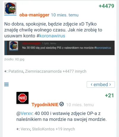 Lixerv - @oba-manigger: @TygodnikNIE Panowie, akcja się szykuje... ( ͡° ͜ʖ ͡°)