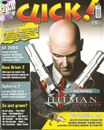 sheslostcontrolagain - Click! 06/2004, 2 x CD, pełna wersja gry Thief 2. #okladkiclic...