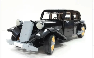 mg244 - Citroën Traction Avant 11CV - prototyp. Kolekcja modeli COBI w skali 1:12 zac...