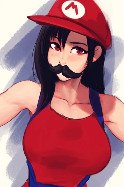 Banri - #anime #randomanimeshit #finalfantasy #finalfantasyvii #tifalockhart #afera #...