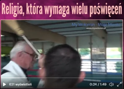 Leniek - @Zuldzin: odstosunkuj sie od świntego kościoła, bez niego by pylzki nie było...