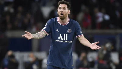 S.....y - Leo Messi zagrał w 11 meczach na 21 możliwych w tym sezonie w Ligue 1. Strz...