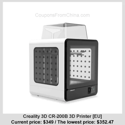 n____S - Creality 3D CR-200B 3D Printer [EU]
Cena: $349.00 (najniższa w historii: $3...