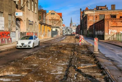 Morf - @altersamba: ta chyba najgorsza ulice w Szczecinie właśnie remontują i wygląda...