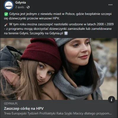 bartes9 - Gdynia wprowadza darmowe sczepienia HPV tylko dla dziewczynek, mimo, że u m...