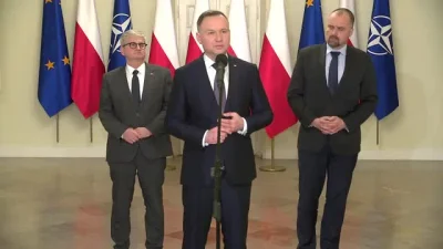 speed_i - Nerwowe przemówienie Andrzeja Dudy po spotkaniu z przywódcami państw na tem...