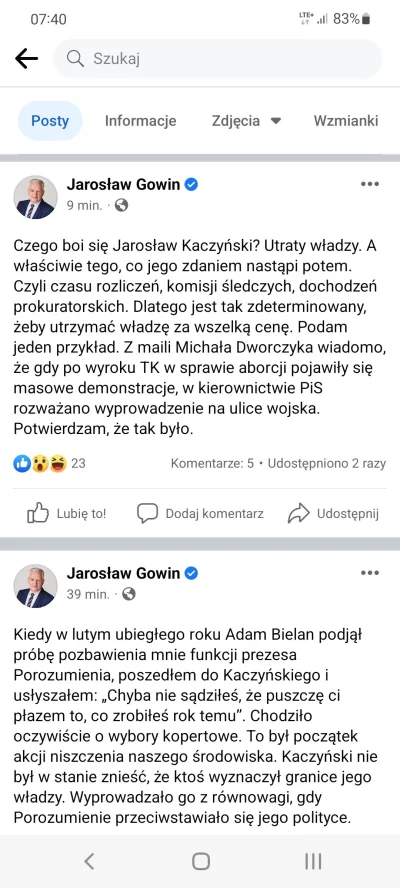 EtenszynDrimzKamynTru - Gowin przeszedł w tryb atak.


#gowin #polityka #bekazpisu #n...