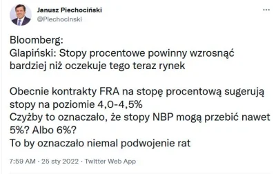 CipakKrulRzycia - #pieniadze #polska #banki #polityka #gospodarka 
#kredyt Co i raz ...