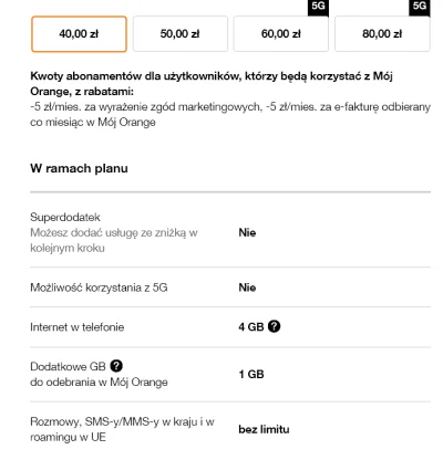 skrytek - Orange, czy wy tam jesteście normalni? 40zł/msc, zobowiązanie na 24 miesiąc...