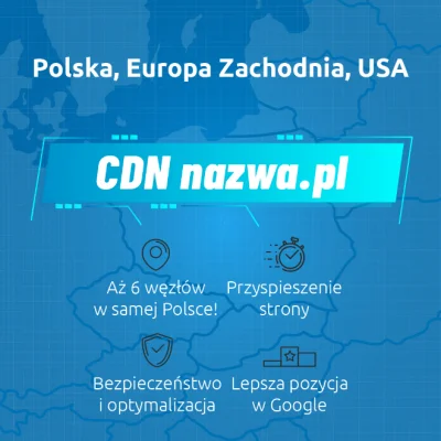 nazwapl - Pierwsza sieć CDN z 6 węzłami w Polsce dostępna dla wszystkich!

80% zapy...