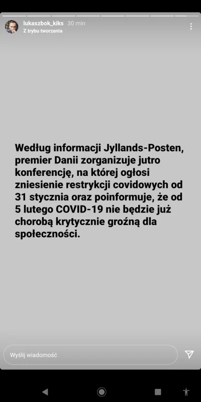 S.....y - Najpierw Wielka Brytania, teraz Dania.

A ty co? Zapisany na 3 dawkę, bo ...