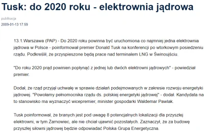 L.....t - Dobrze, że od kilkunastu lat rządzą nami dobrzy politycy, za Tuska rozpoczę...