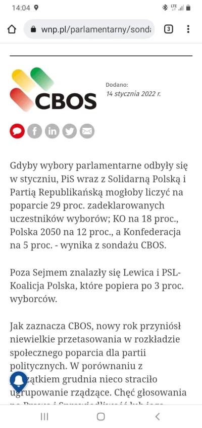 Nester86 - Ostatni sondaż pokazuje że ciągle mają 30% poparcia. Dla tego kraju nie ma...