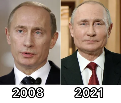 Timolol - Widać po Putinie, że miał trochę zabiegów estetycznych. Jego twarz wydaję s...